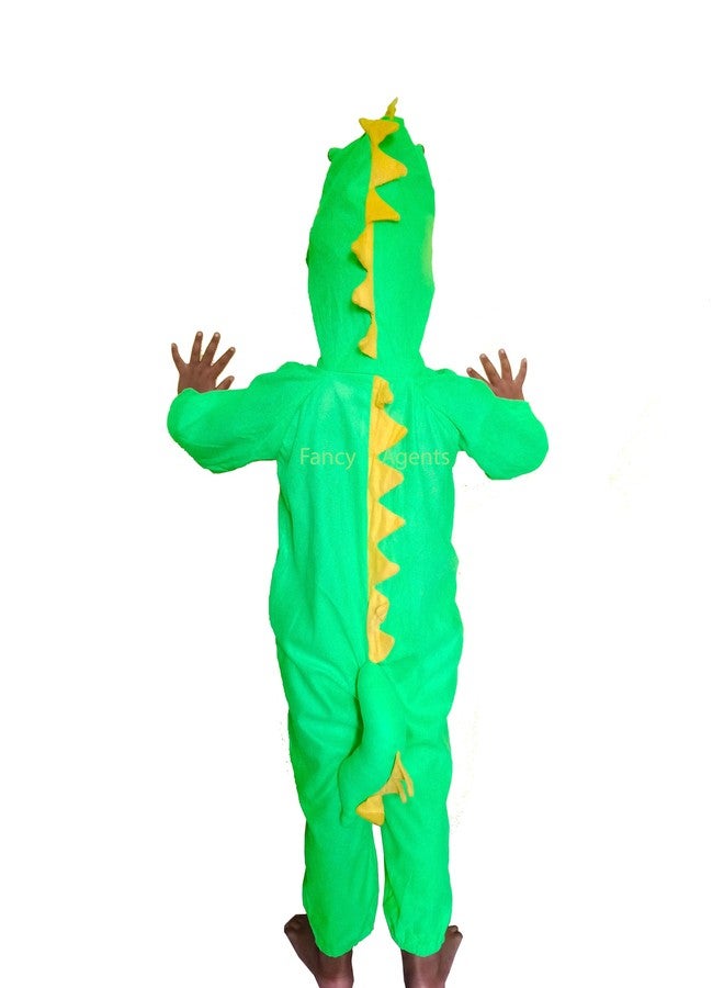 Fancy Agents dinosaur costume for kids boy and girls, animal dress for boys & girls, fancy dress for Halloween, school annual function, theme, cosplay, wild animal function (3-5 Years) - Image 3